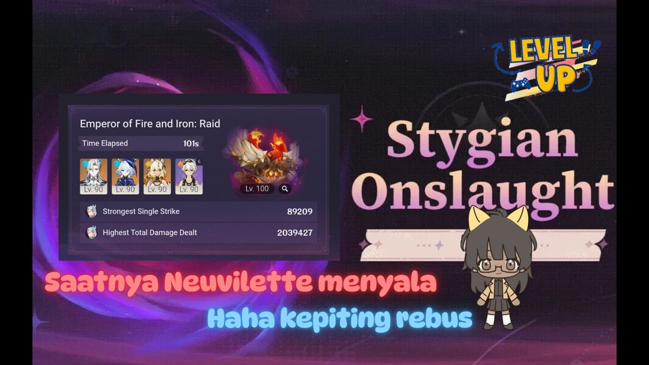 Saatnya Neuvillette Menghadapi Emperor of Fire and Iron di Stygian Onslaught