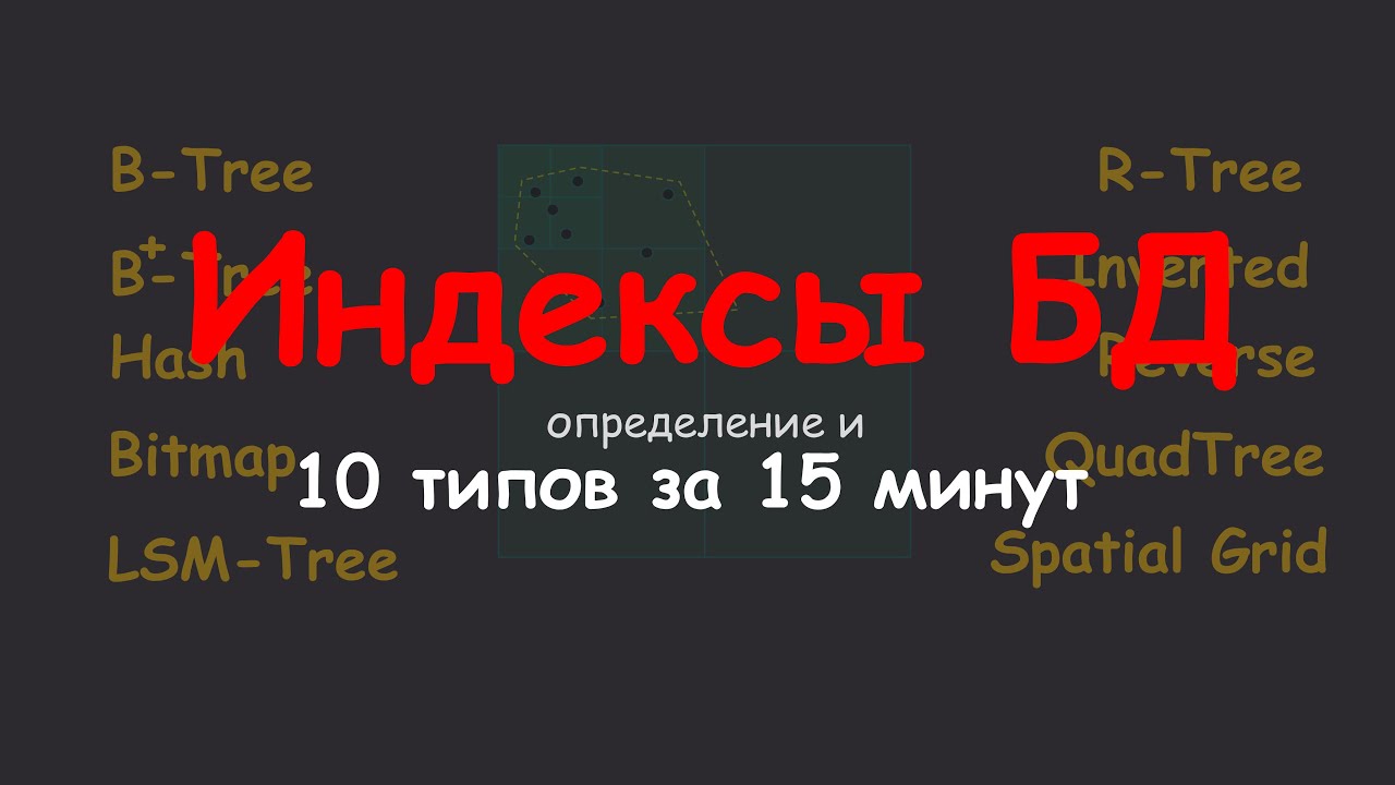 Индексы БД: подробный разбор