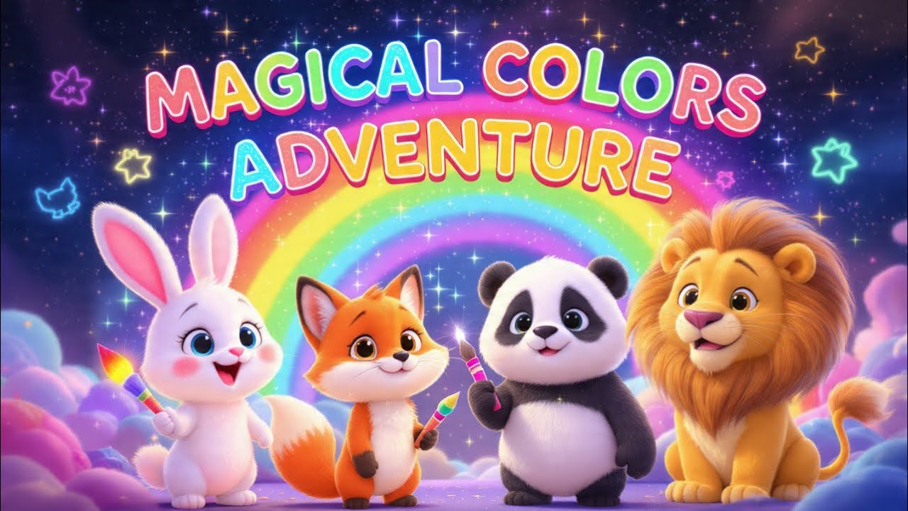 Hello 👋 Kids 👶 | Magical 🧙 Colors Adventure With Me | Kids Fun 🎵 Song | Rainbow Kiddos Tv | 