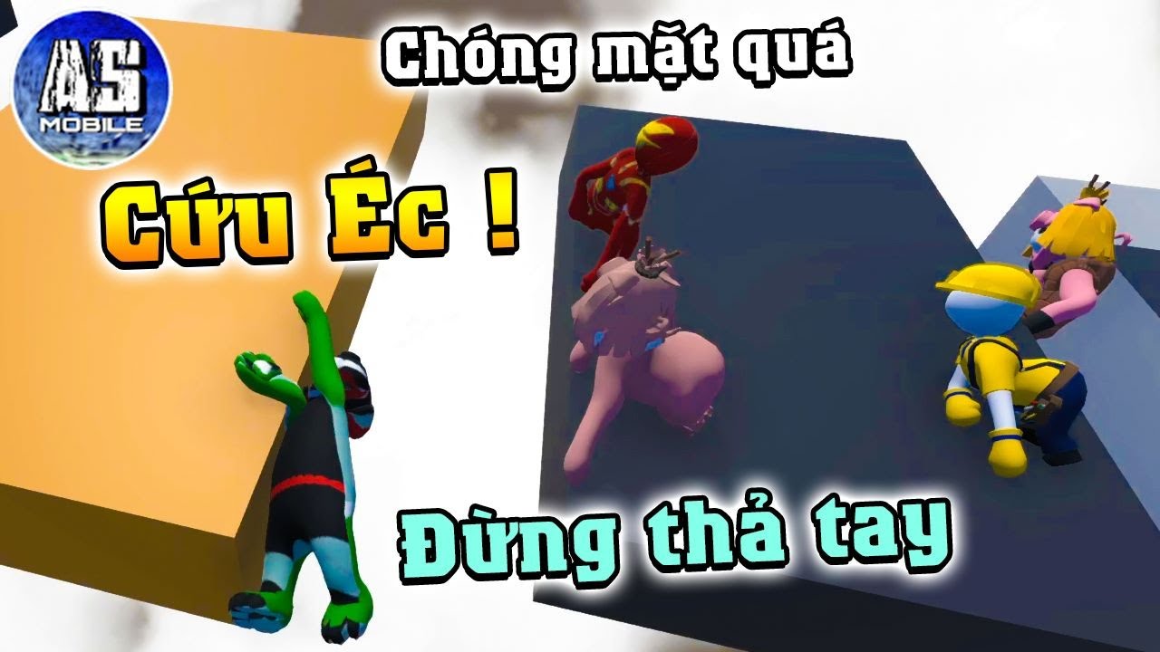 Human: Fall Flat | Thôi Rồi Chóng Mặt Quá Bây Ơi !!! | AS Mobile Gamer
