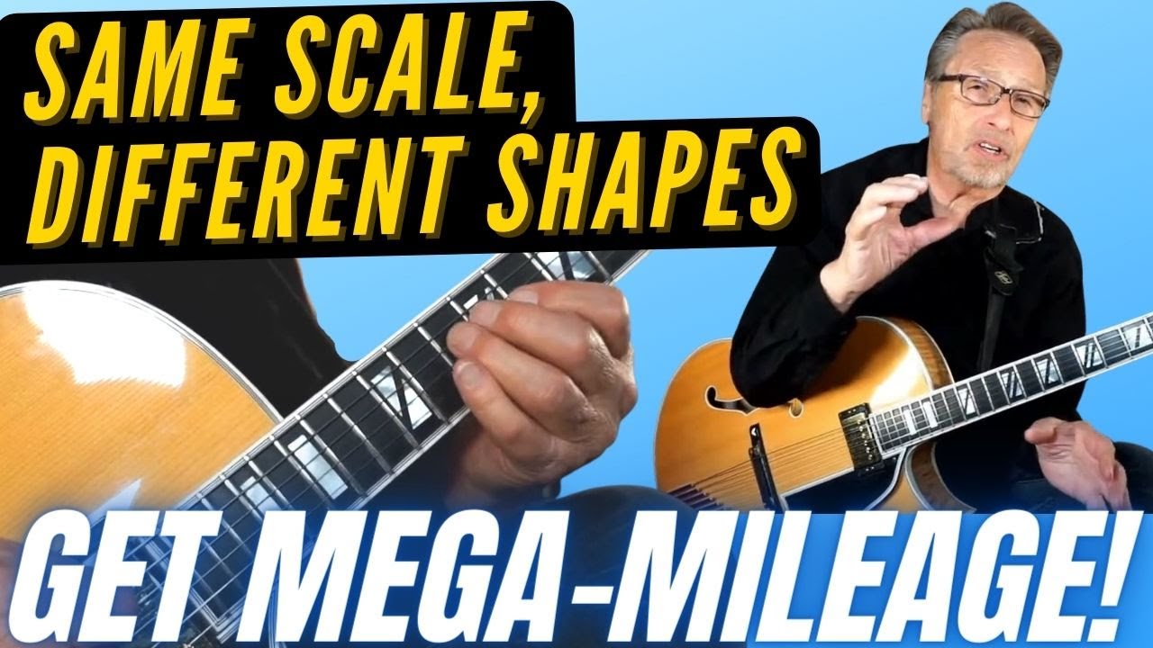 Same Scale, Different Shapes | How to Get Mega-Mileage from the Blues Scale | Guitar Soloing Lesson
