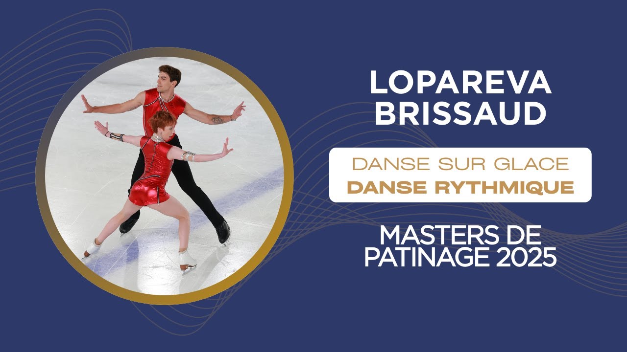 Evgeniia LOPAREVA et Geoffrey BRISSAUD - Danse Rythmique - Masters 2025