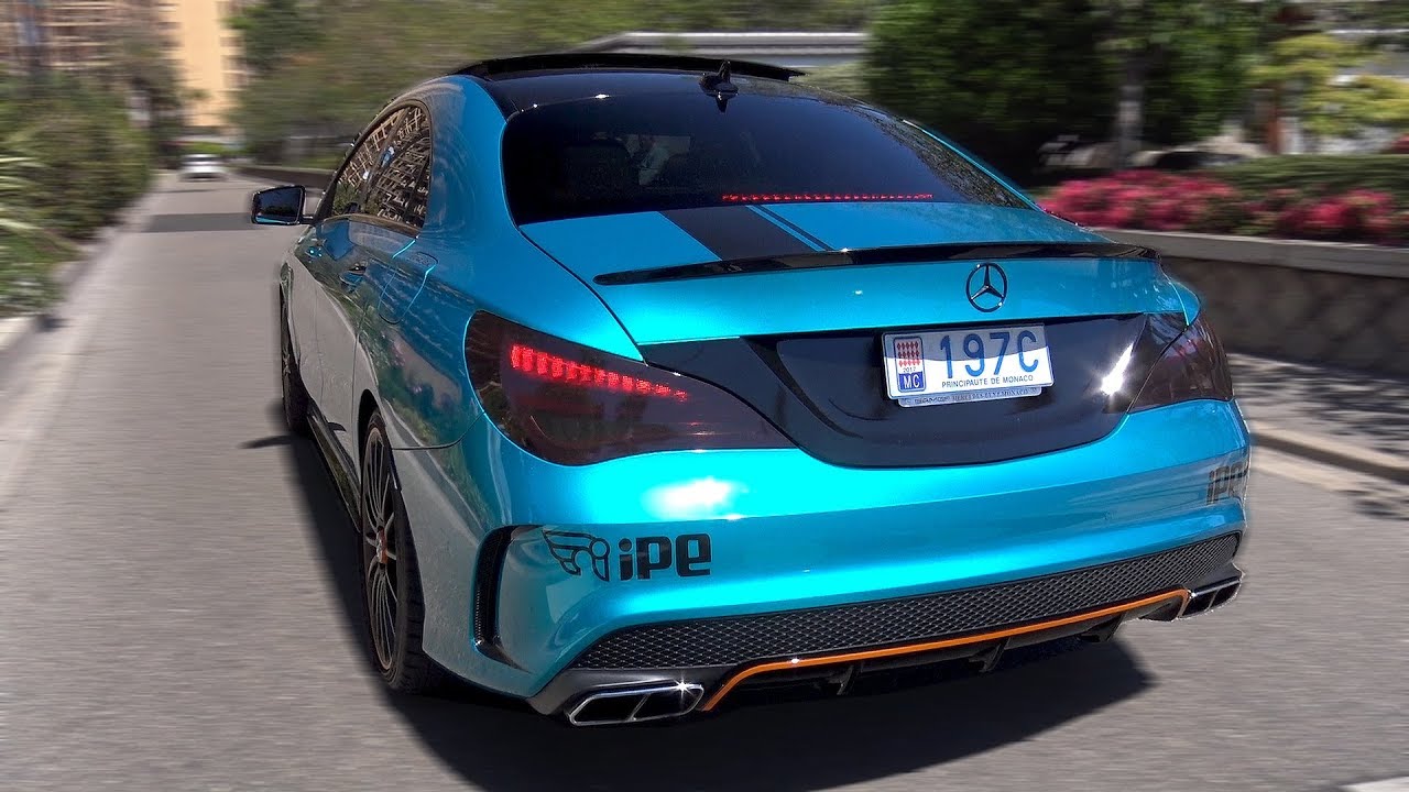 Mercedes-Benz CLA 45 AMG Coupe OrangeArt Edition w/ iPE Exhaust!