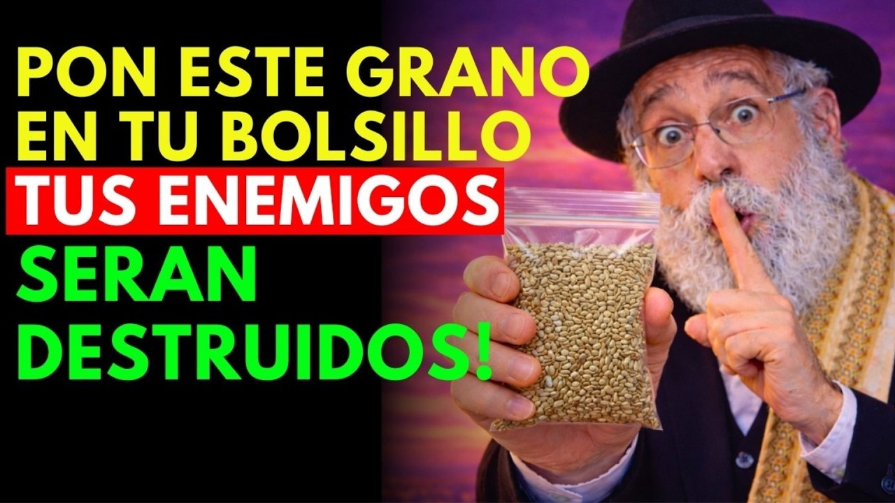 Pon Esta SEMILLA en tu BOLSILLO devuelve TODO EL MAL a tus ENEMIGOS sin luchar