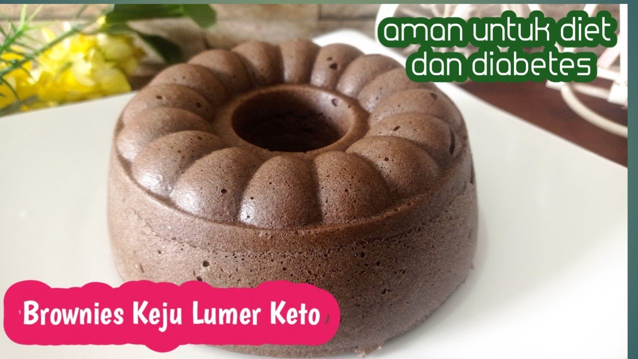 Brownies keju keto ,aman untuk diet dan diabet|| Low Carb Sugar Free