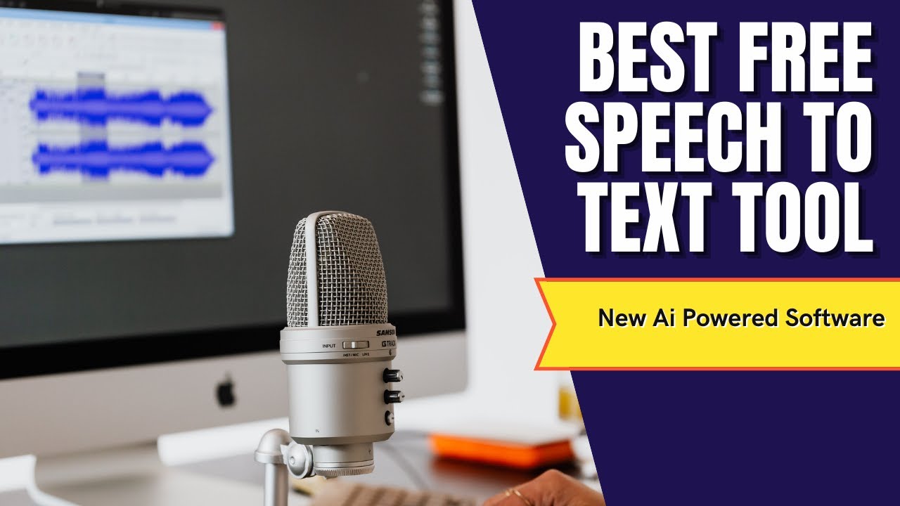 🆕 Best Free Speech To Text Tool Powered By AI - Must Watch!