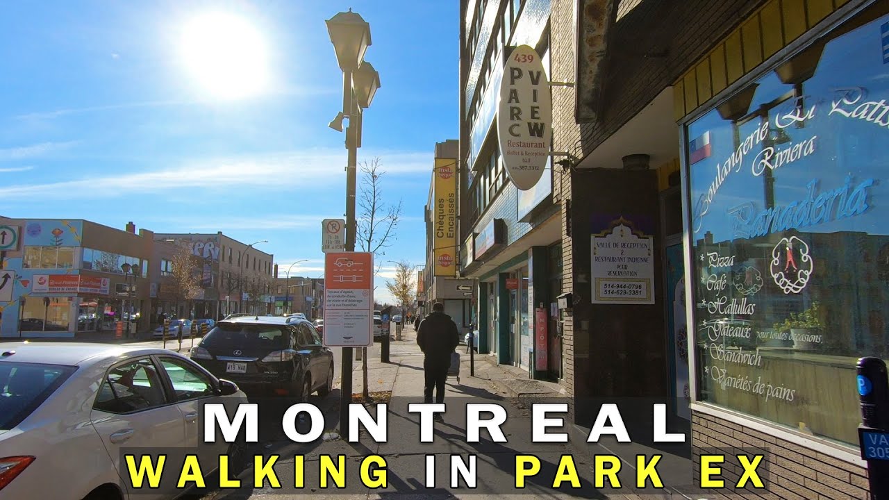Montreal PARK EX Walking Tour - Autumn 2021