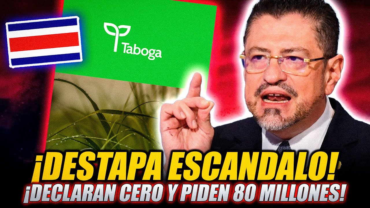 🚨PRESIDENTE CHAVES DESTAPA ESC&Aacute;NDALO del INGENIO TABOGA