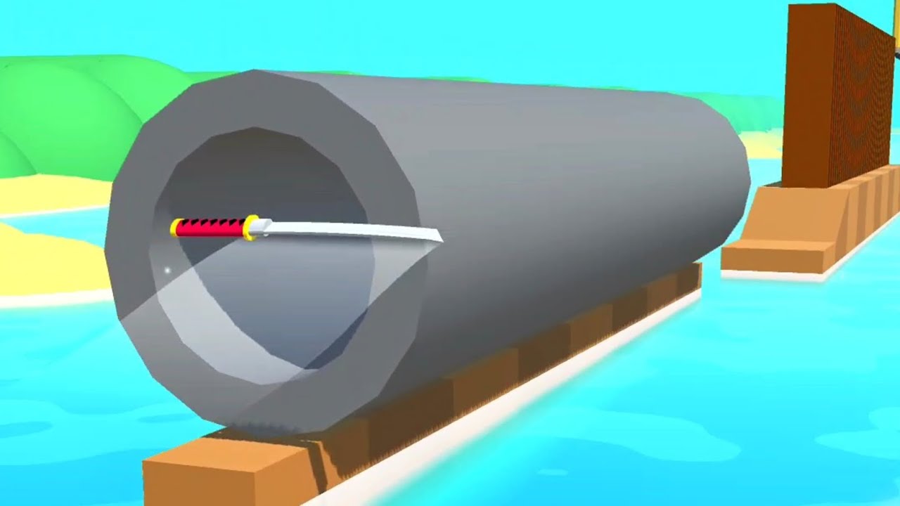 Flying Cut Game! Satisfying and relaxing ASMR slicing video