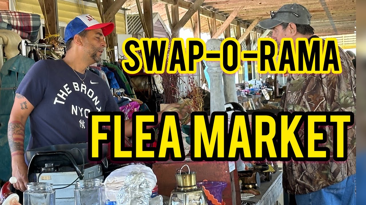 Swap-O-Rama Flea Market | Webster Florida Annual Shopping Adventure | Relic’s To Be Found!