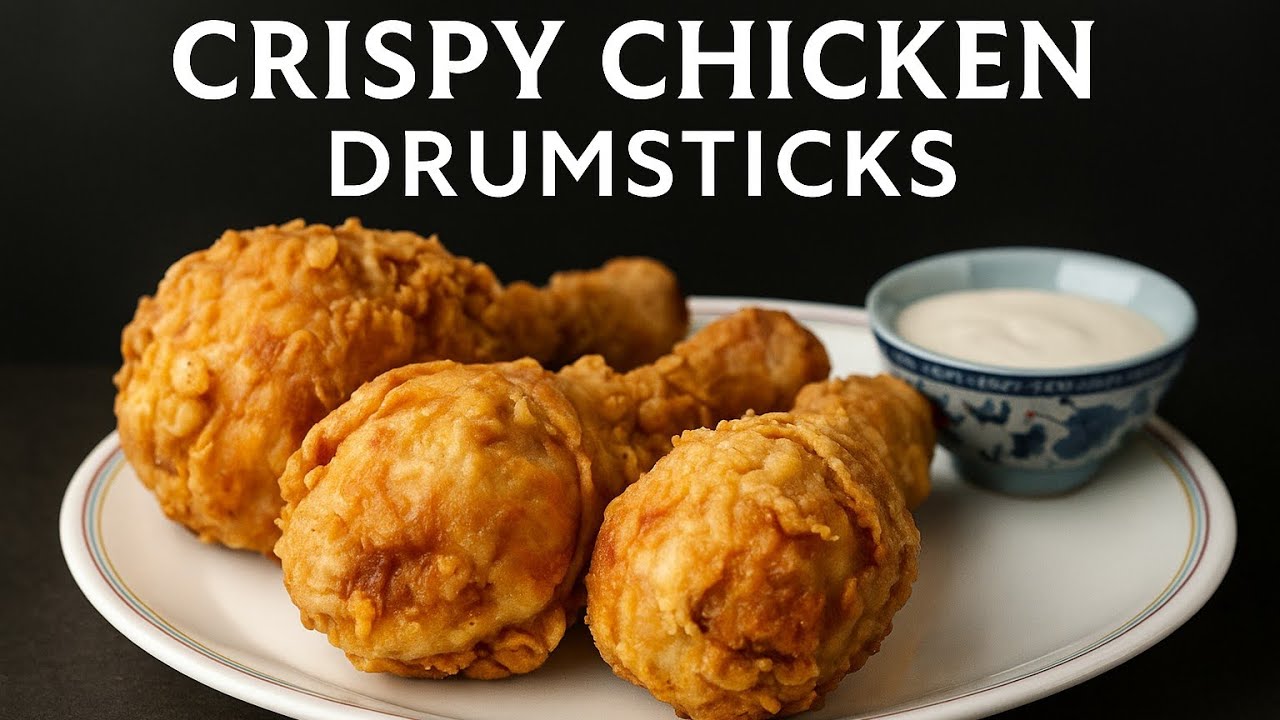 Crispy Chicken Drumsticks | Crunchy & Fried | ChickenQuick&Tasty#CrispyChicken #ChickenDrumstick#🍗