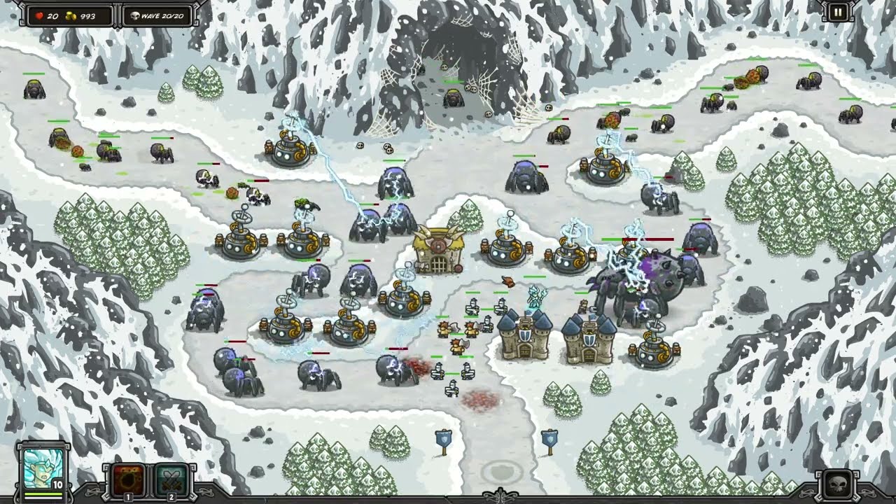 Kingdom Rush Sarelgaz's Lair - 1080p 60fps