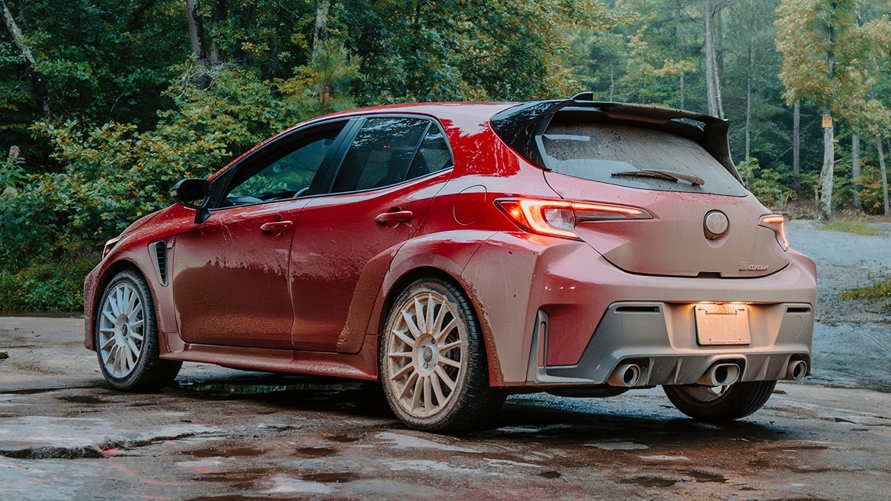 I made my GR Corolla sound like a rally car