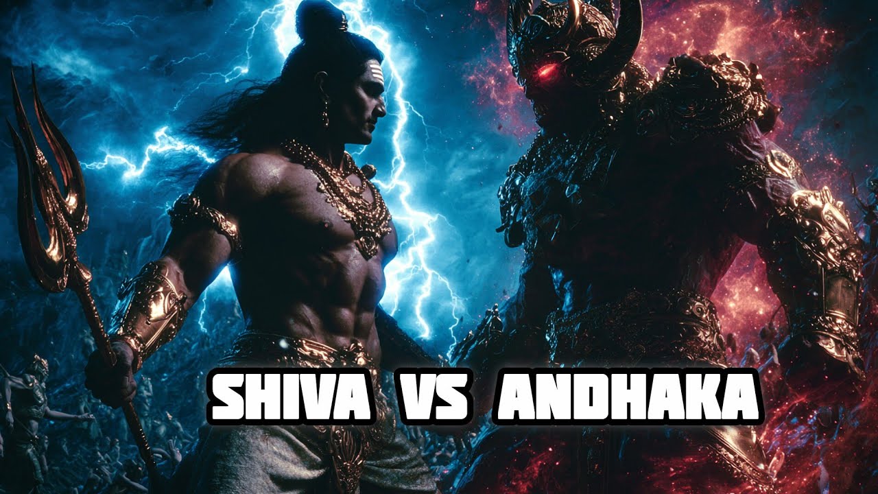 Shiva vs Andhaka 🔱 The Demon Who Challenged Mahadev | Divine Trishul Judgment  