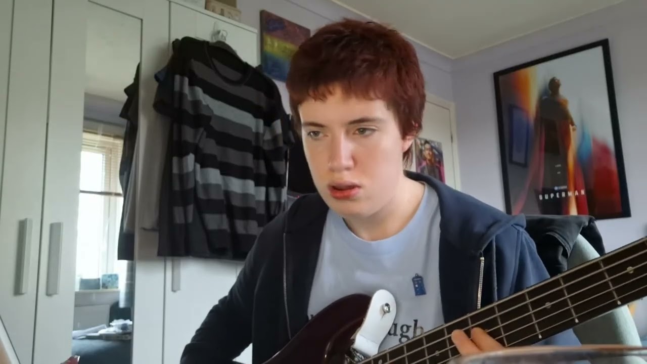 Bass cover of 'Popular' by Nada Surf!