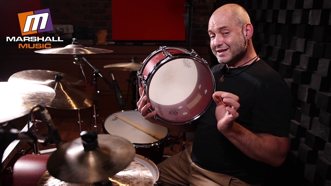 Drums with Vinnie - Spaun Padauk Drumkit