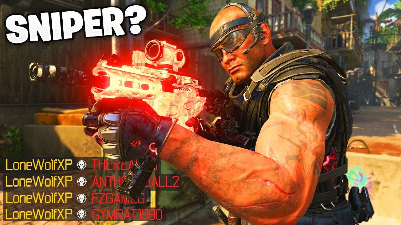 СЕКРЕТНАЯ DLC-СНАЙПЕРКА в Black Ops 4! (Снайперская винтовка с режимом стрельбы очередями в BO4)
