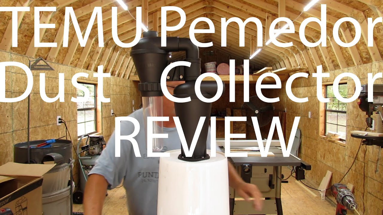 TEMU Pemedor Dust Cyclone Review