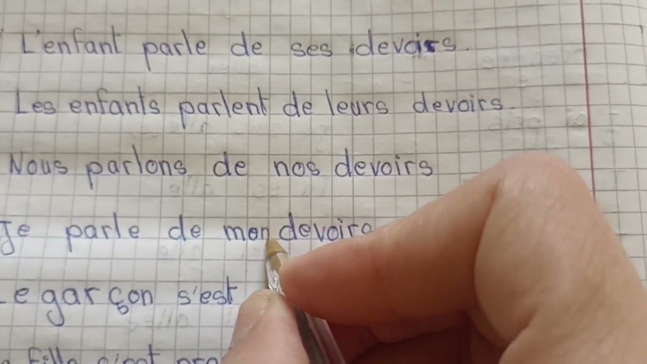 L'accord du verbe avec le sujet