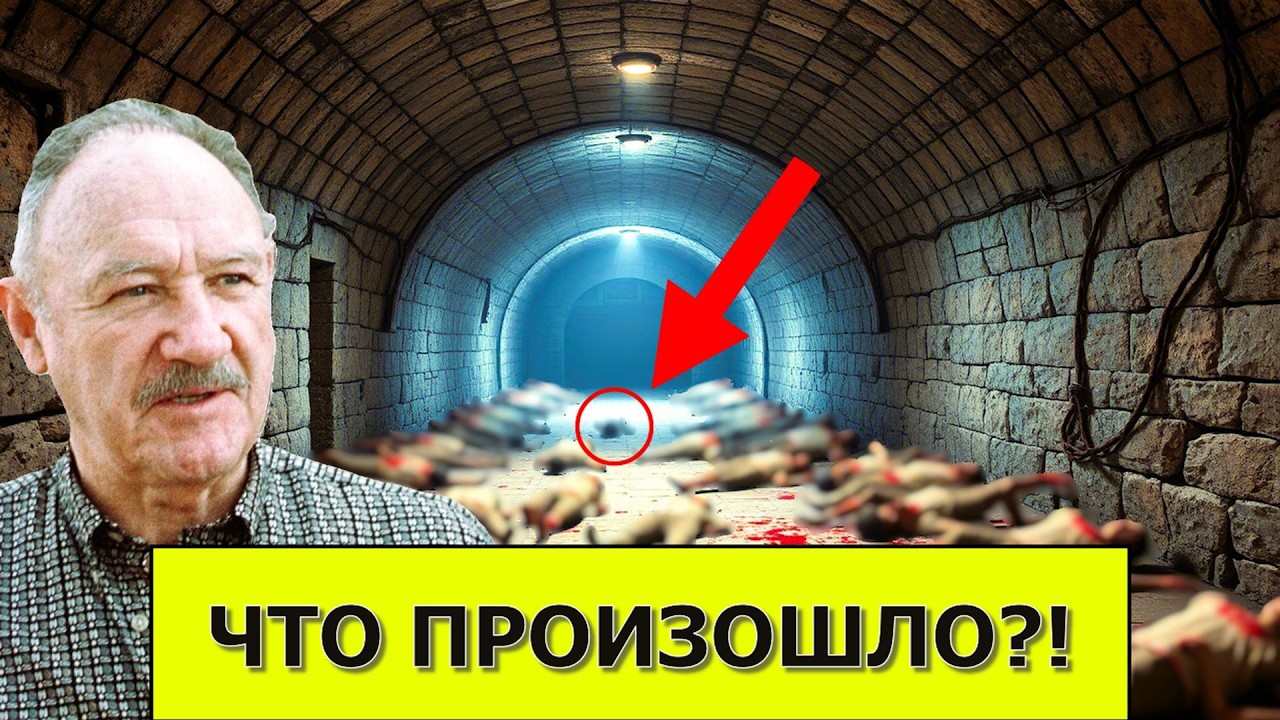 ФБР БЛЕДНЕЕТ! Они нашли секретный туннель под домом актёра Джина Хэкмана — ТАМ ЖУТКО!