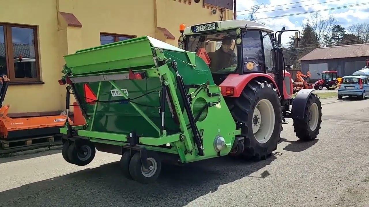 Ciągnik Farmtrac King 75KM + Peruzzo Jaguar 2000