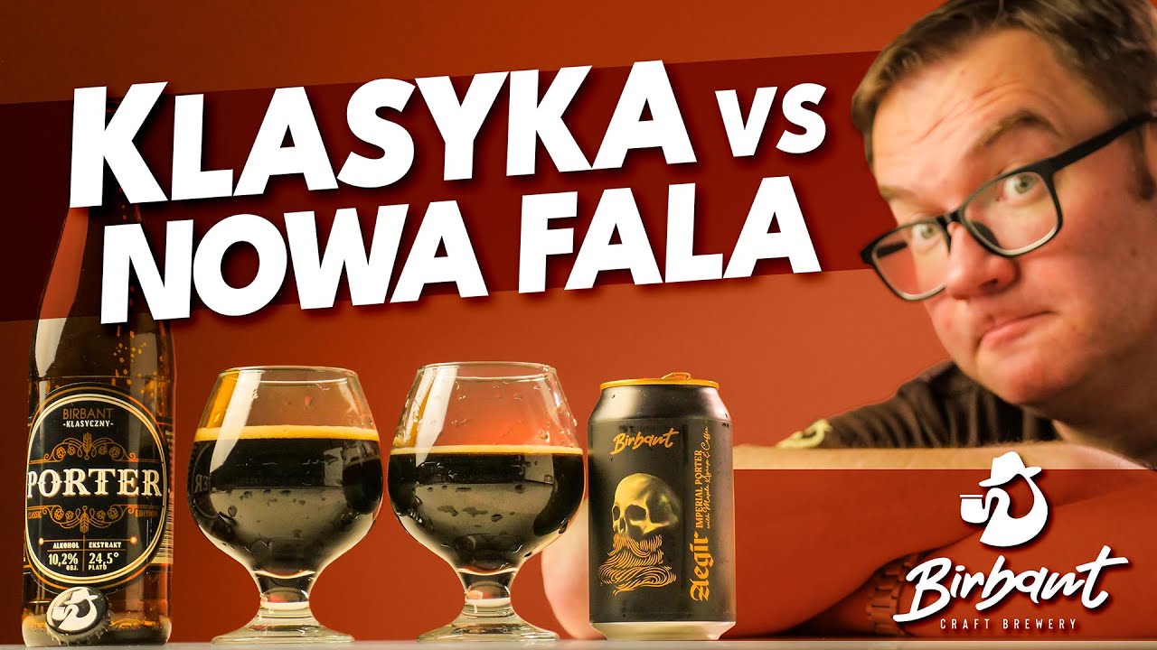 Birbant Klasyczny Porter vs  Aegir with Maple Syrup & Coffee