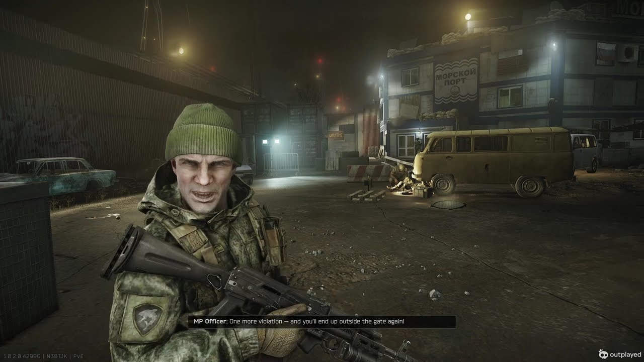 Escaping from Tarkov