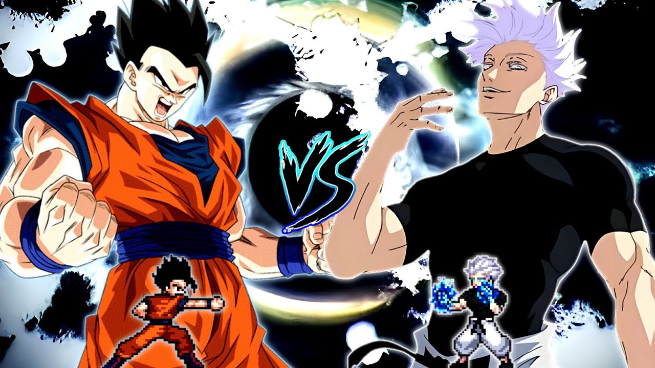 Mystic Gohan TP V3 OP (New) VS Manga Gojo V4 OP in Jump Force Mugen