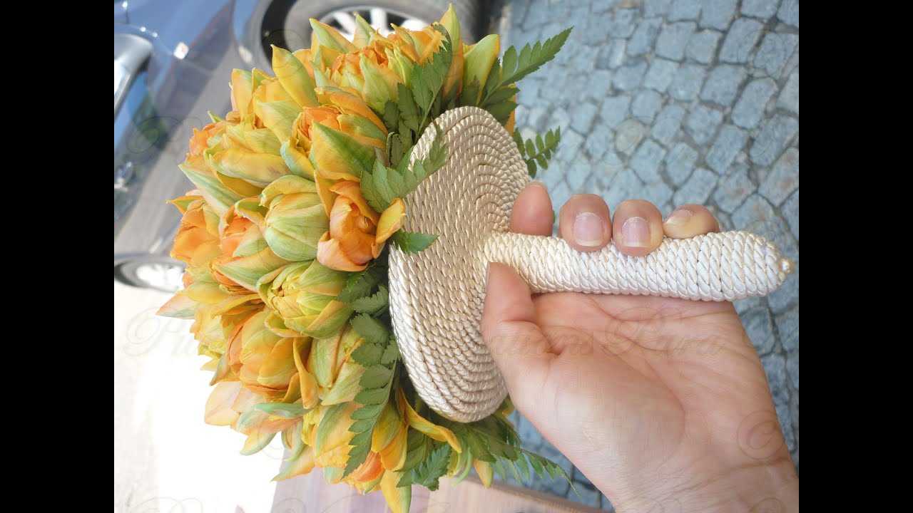 DIY Acabado de ramo de novia fino
