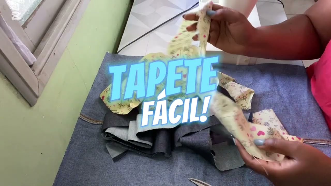 🚨 Vende fácil!?Tapete de retalhos 💛 #deus #deuséfiel #pap #facil #retalhos #sucesso #vender