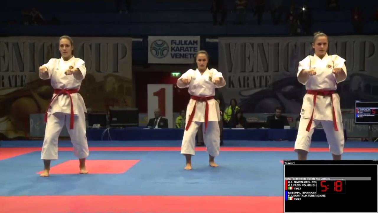 VENICE CUP noemi nicosanti - eva ferracuti - sofia garofoli  FF OO (finale )