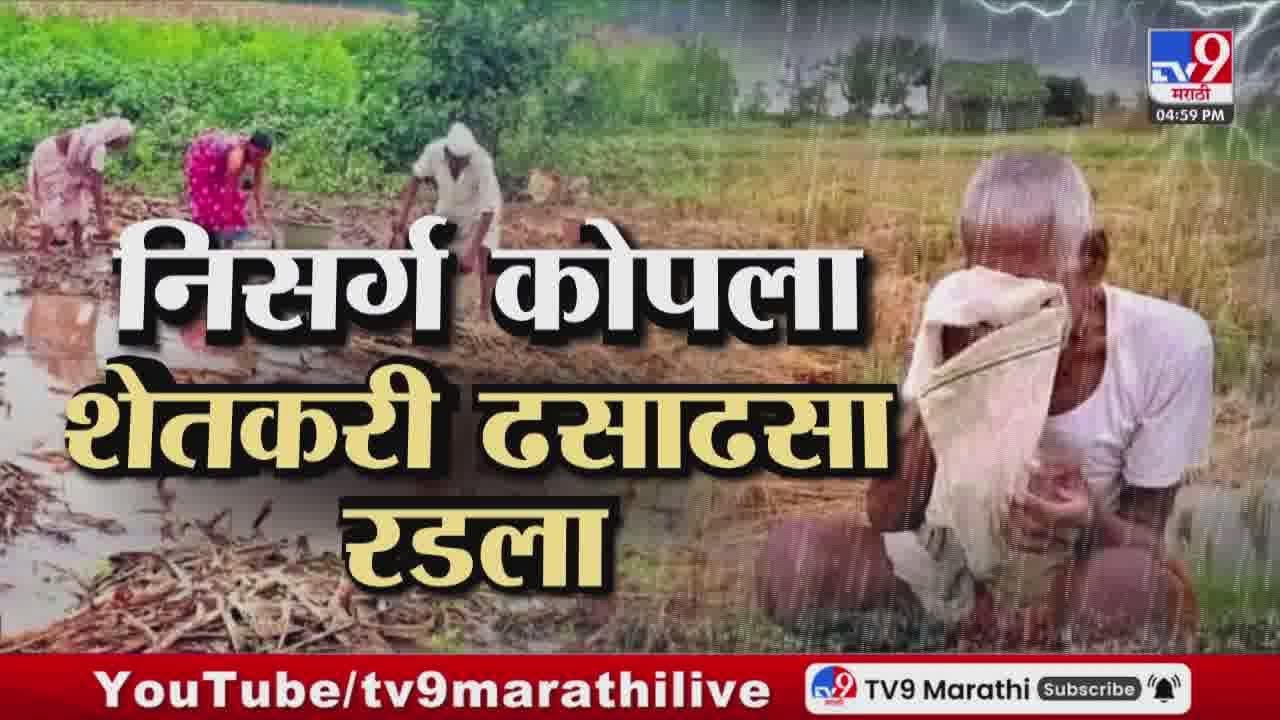 Maharashtra Rain News | राज्यभरता पावसाचं थैमान, निसर्ग कोपला शेतकऱ्यांचा आक्रोश
