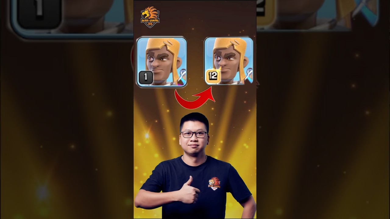 Gem To MAX Phụ T&aacute; Ph&ograve;ng Th&iacute; Nghiệm #clashofclans #akarigaming #akaricoc #akarishort #shorts