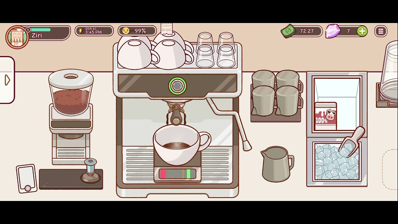 Chamba de barista (solo audio del juego) - Buen café, Gran café