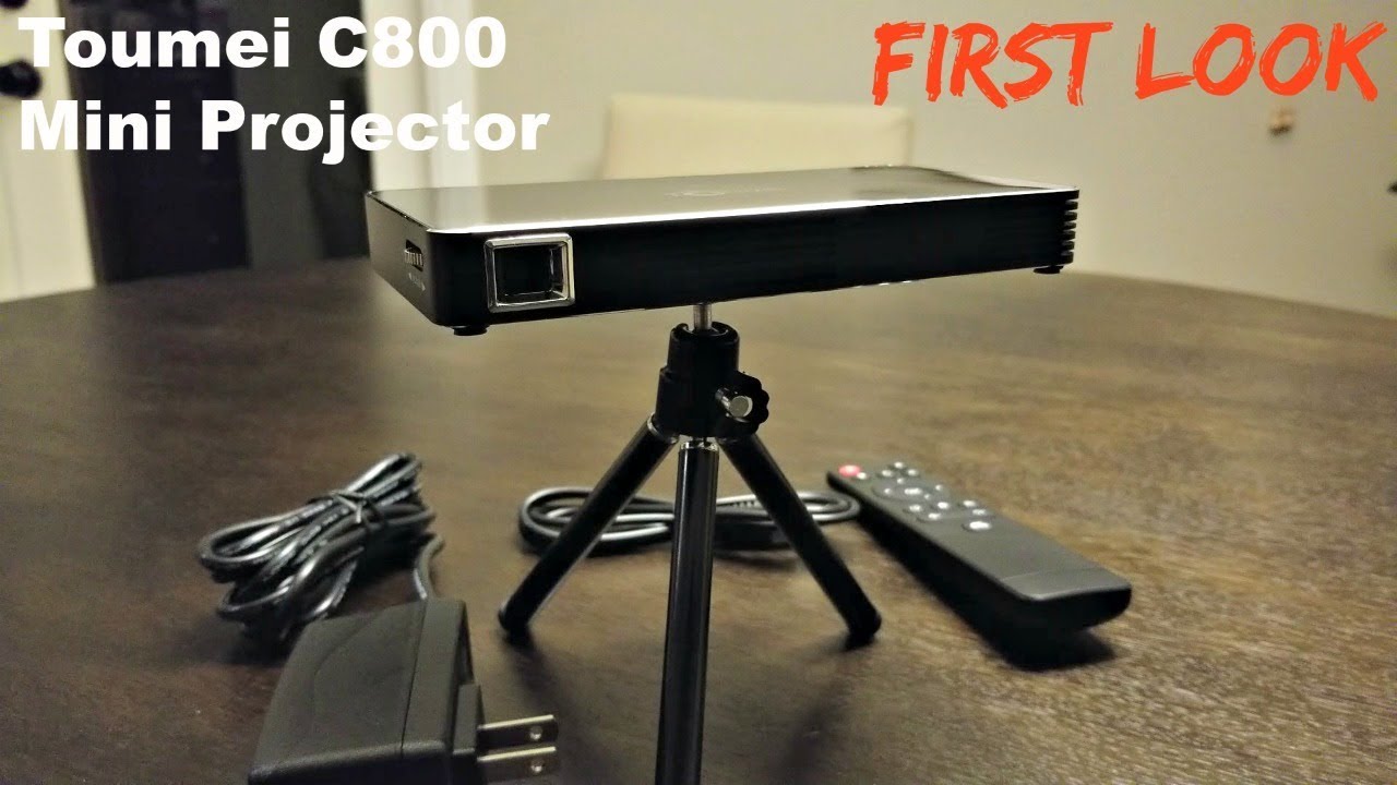 Best Portable Projector with Android Bluetooth & WiFi Toumei C800