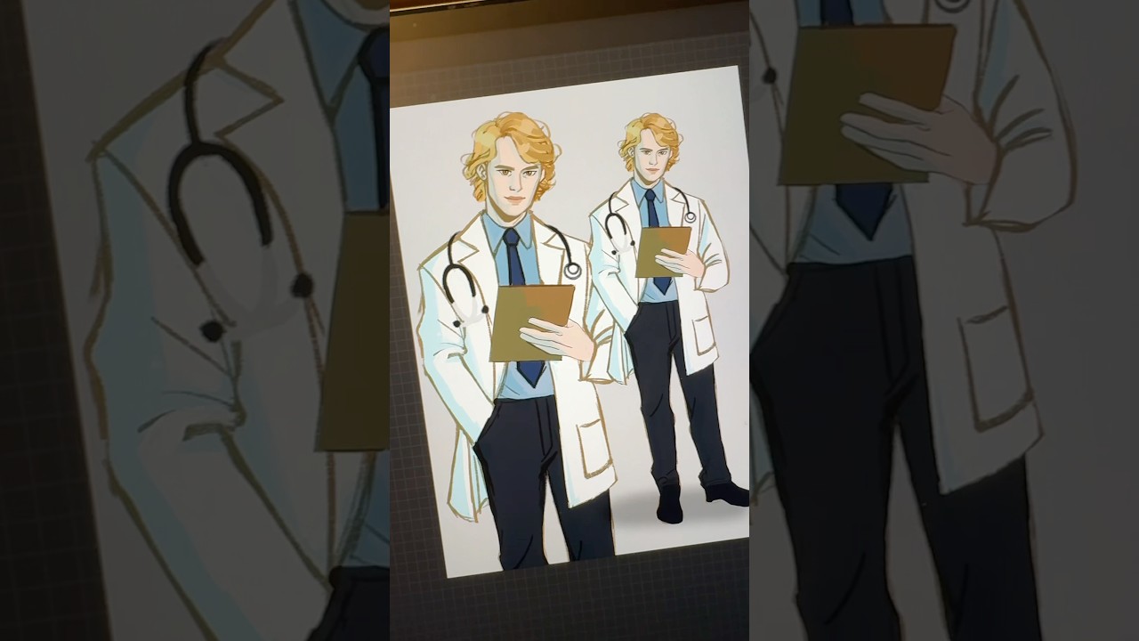 Redrawing Carlisle Cullen 