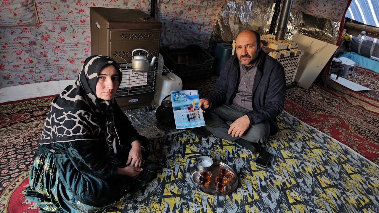 Nomadic life in the snowy mountains and concern for Farideh's illness; what does Ahmad do?