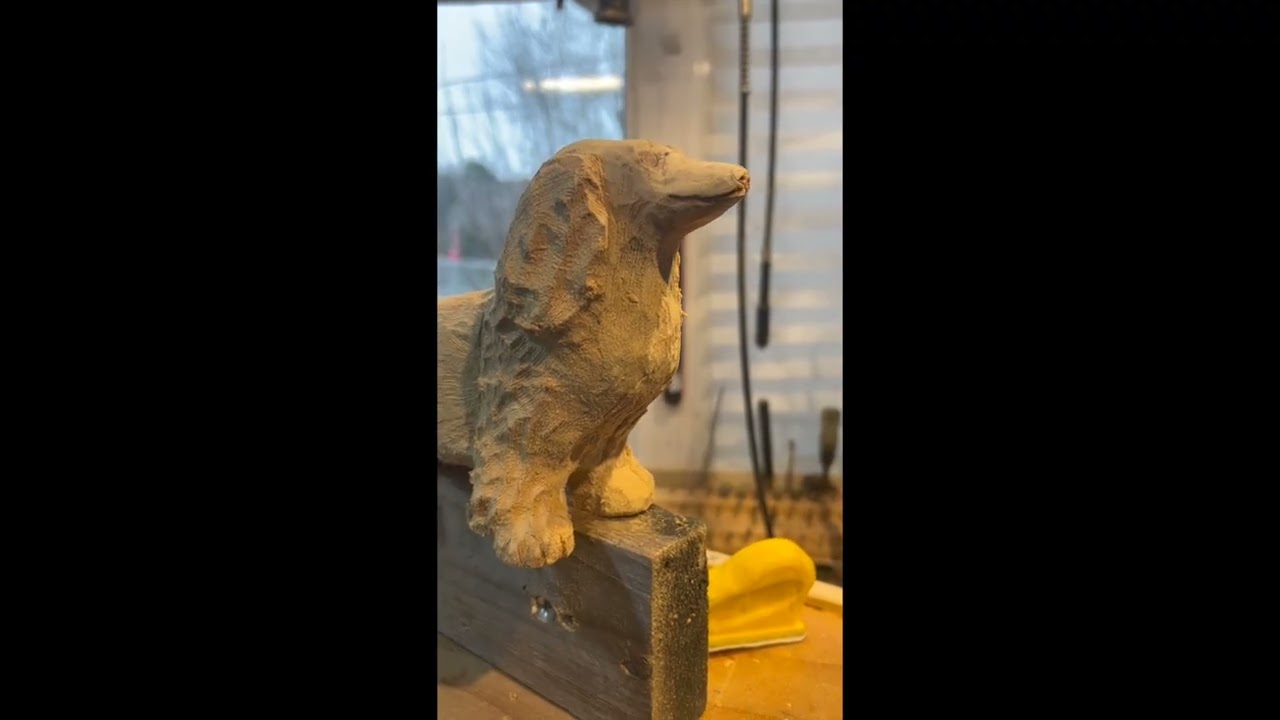 Dachshund Carving Part 3