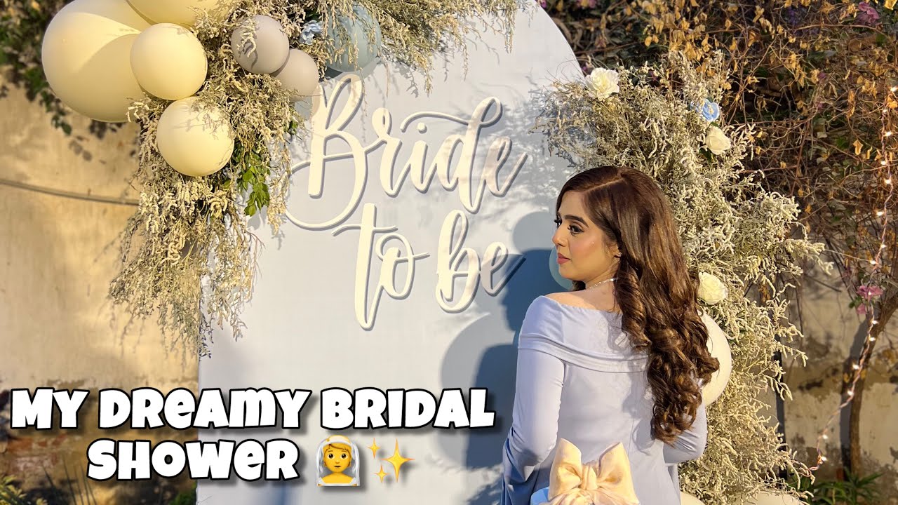 MY BRIDAL SHOWER 🤍🕊️✨ My First Makeover from a Makeup Artist!! 😍