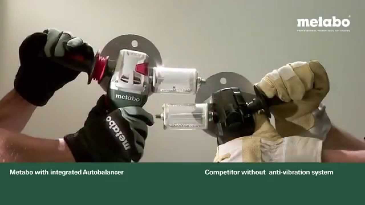 Metabo integrated Autobalancer (English)