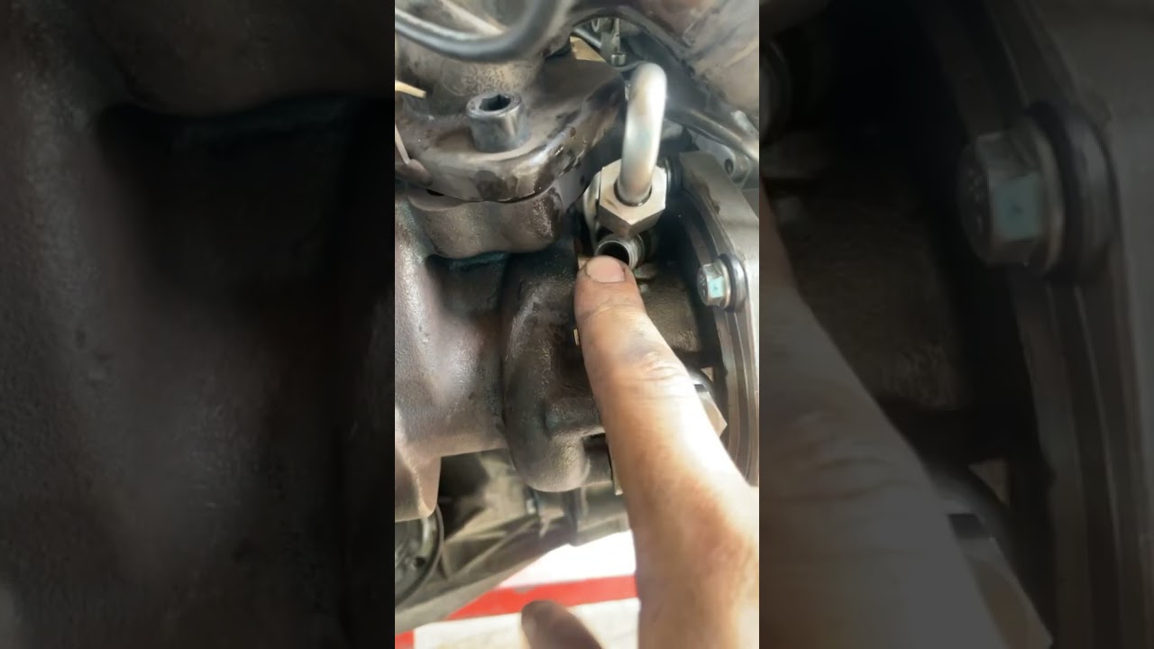 LEAKING turbo oil feed line LOOSE, REQUIRED a pull WTF?!?!?