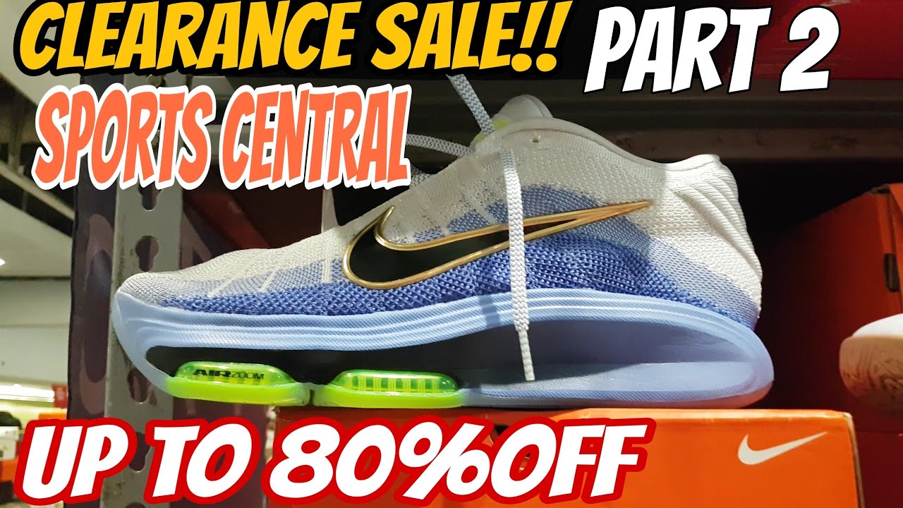 SALE SALE!! UP TO 80%OFF SPORTS CENTRAL CLEARANCE SALE!! SUGOD NA!
