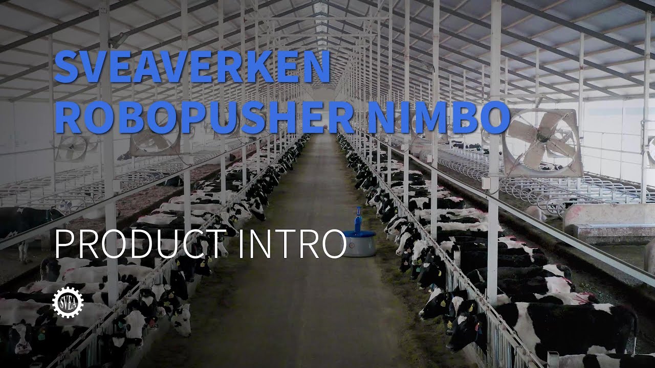 Introducing Sveaverken RoboPusher Nimbo: The Automated Feed Pushing Robot