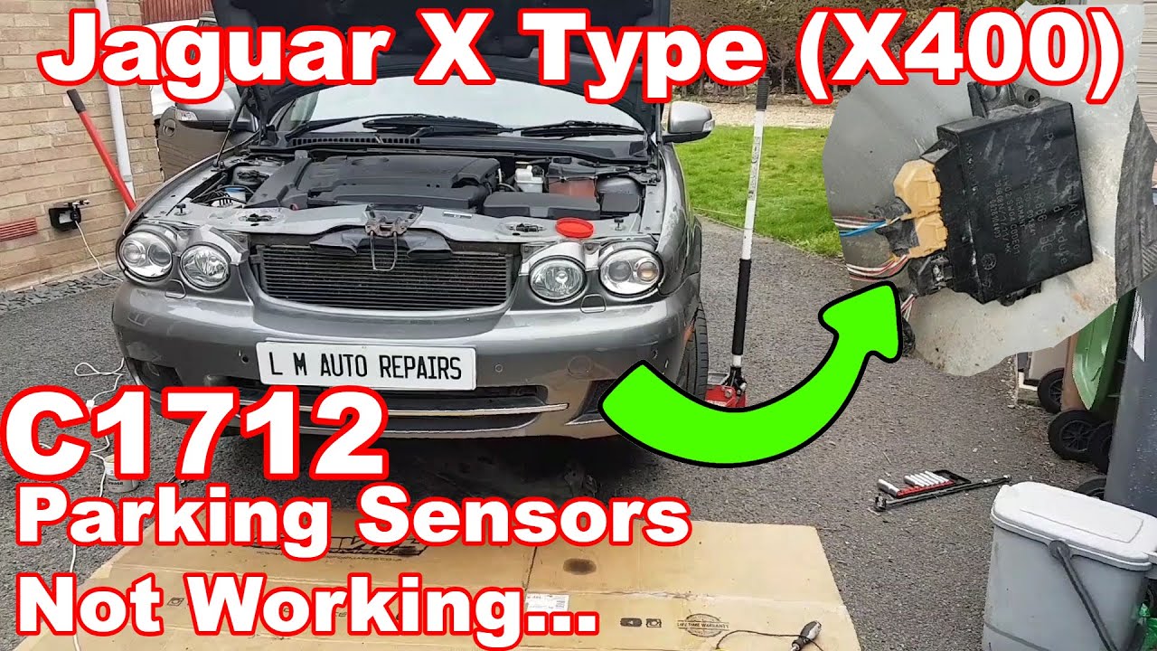 Jaguar X Type parking sensors not working... Fault finding and repair.