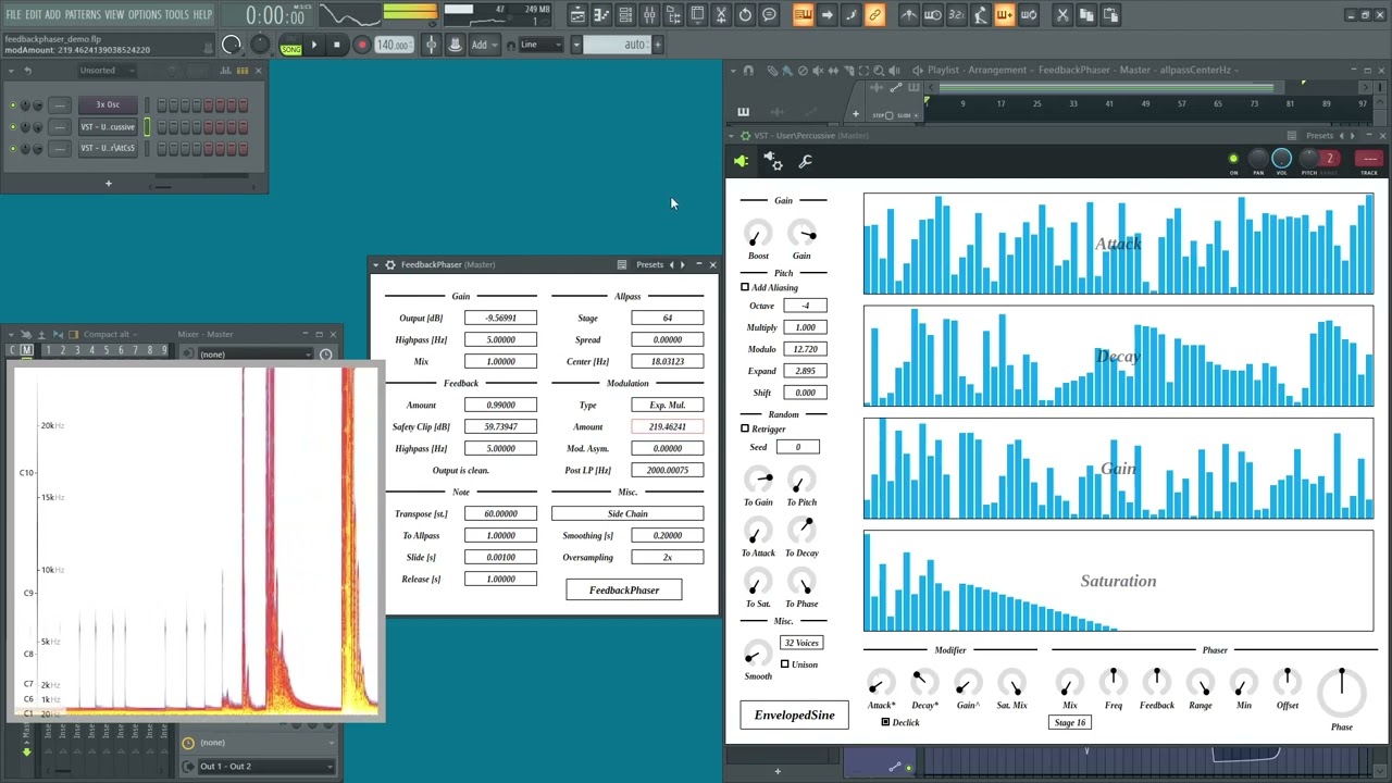 FeedbackPhaser Demo