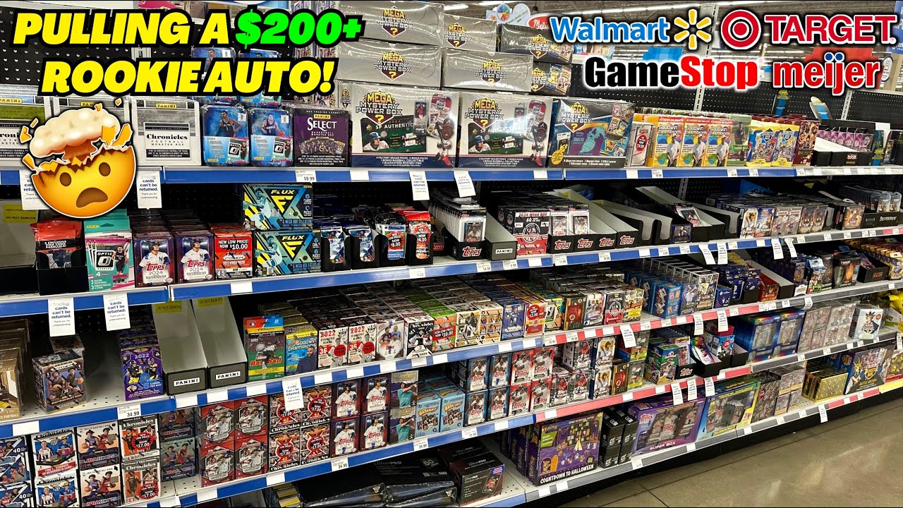 *WE PULLED A $200+ AUTO FROM A BOX WE FOUND WHILE SPORTS CARD HUNTING!🤯