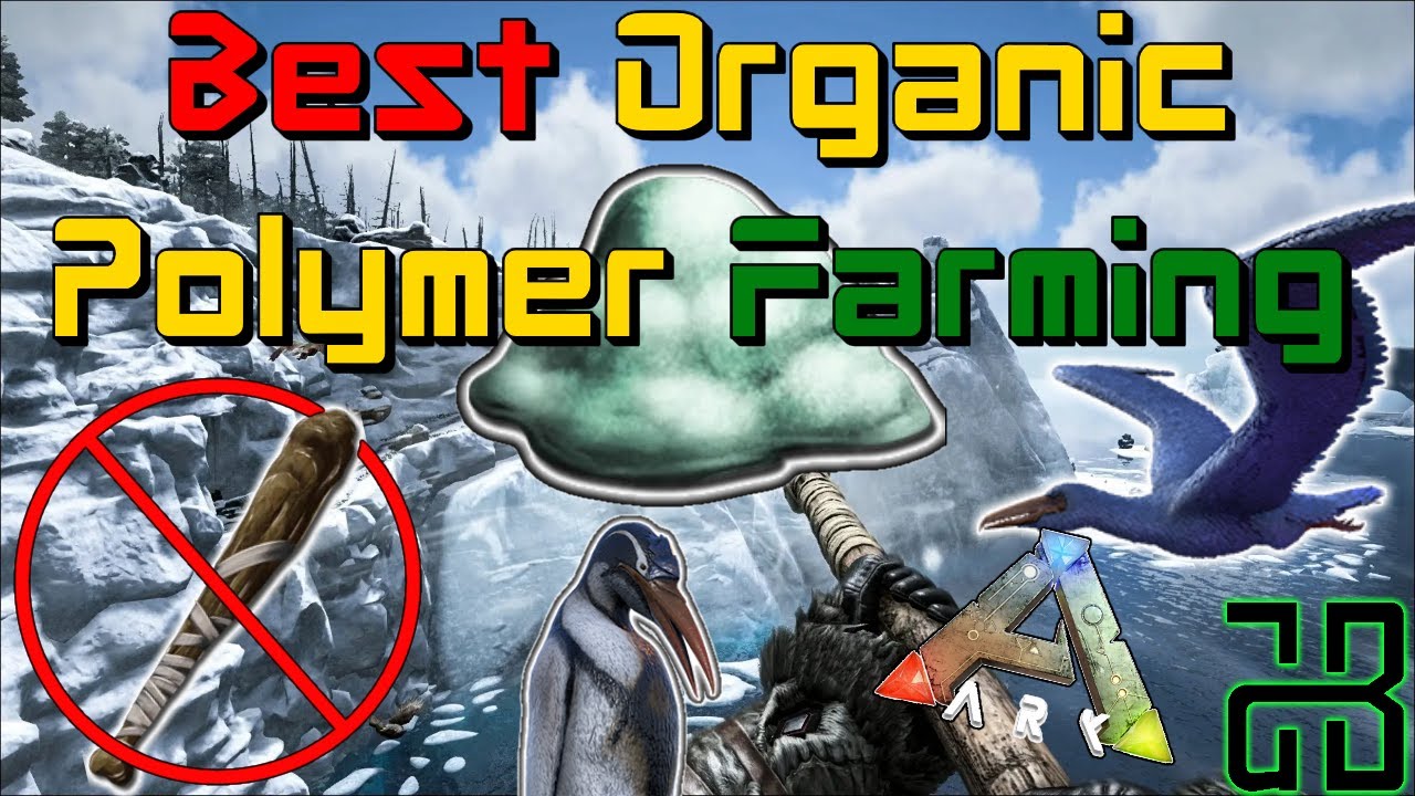 ЛУЧШИЙ способ выращивания органических полимеров — The Island | ARK: Survival Evolved