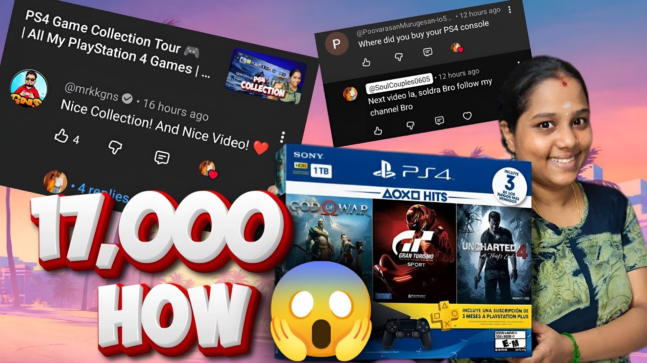 😱 17,000₹ PS4 எப்படி வாங்கினேன்? | Full Game Collection Tour Tamil 🎮🔥