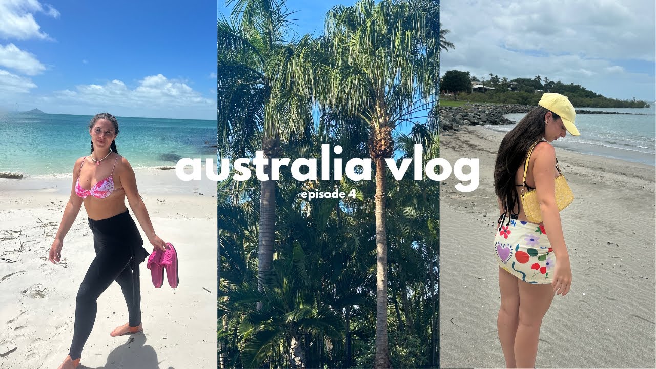 AUSTRALIA TRAVEL VLOG: whitsundays + jet ski + boat trip to our dream destination + roadtrip