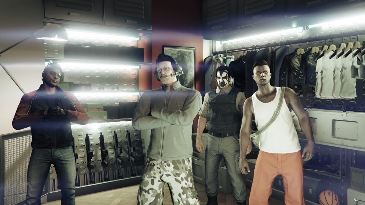 GTA Online (PS4) | 2&eacute;me braquage (avec Seb et 2 abonn&eacute;s) / Sorator le pro de l'h&eacute;lico